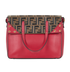 Embossed Zucca Flip Tote, back view